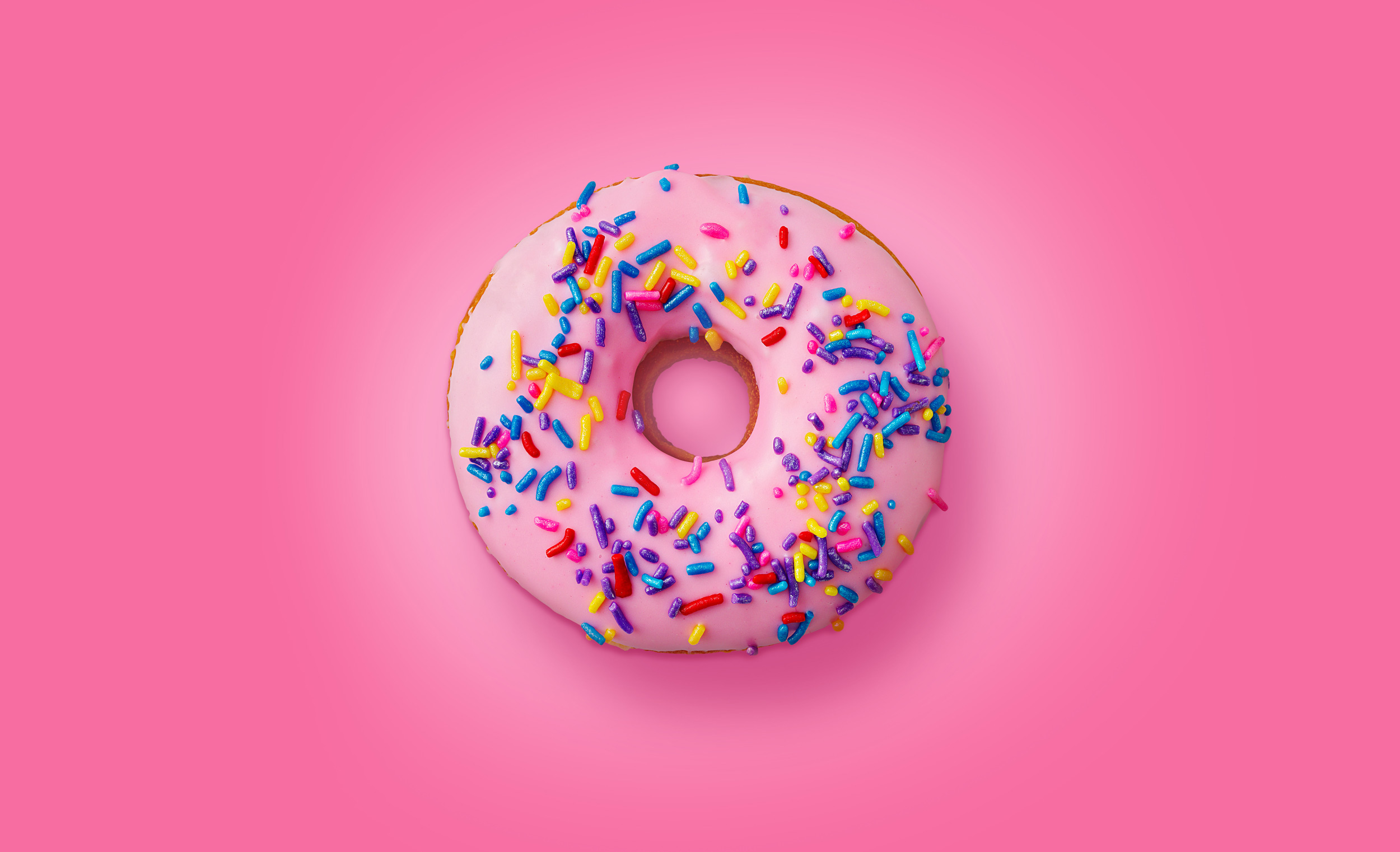 Festival Foods Pink Donut